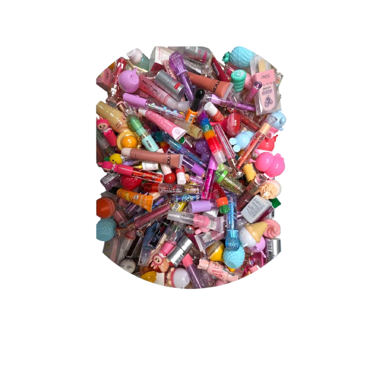 Lip gloss, lip tints, lip balms 5 pieces bundle