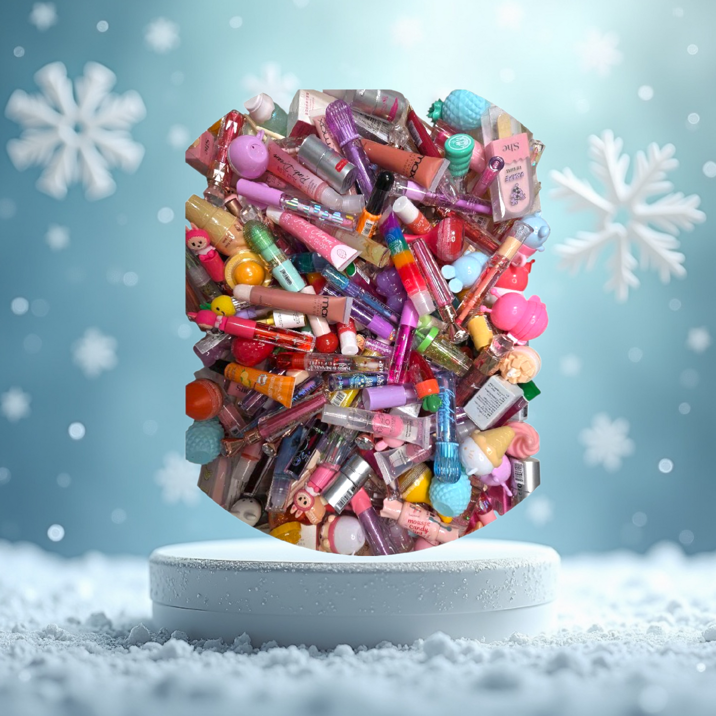 Lip gloss, lip tints, lip balms 5 pieces bundle