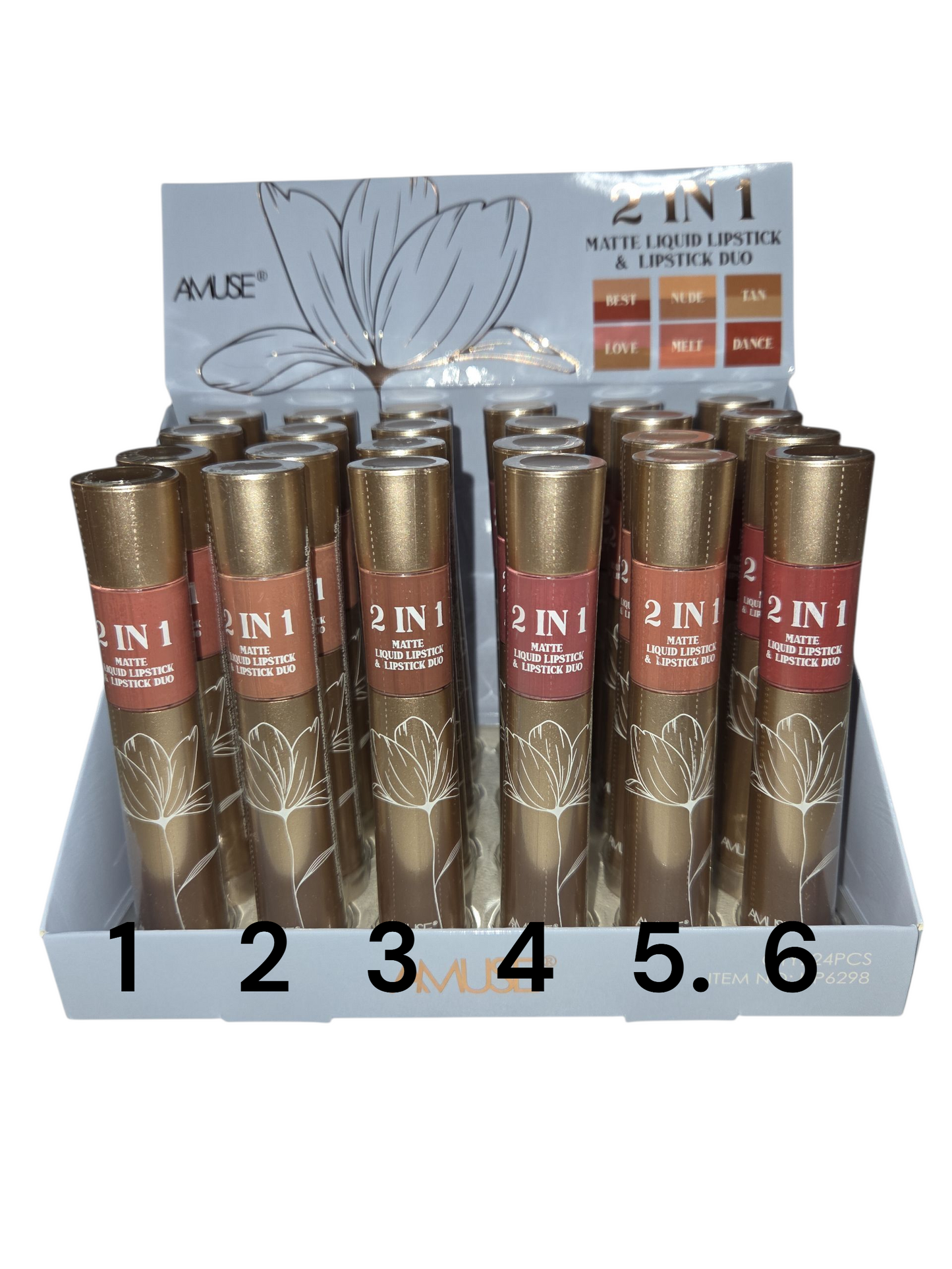 Amuse Duo Lipstick and Lip-gloss