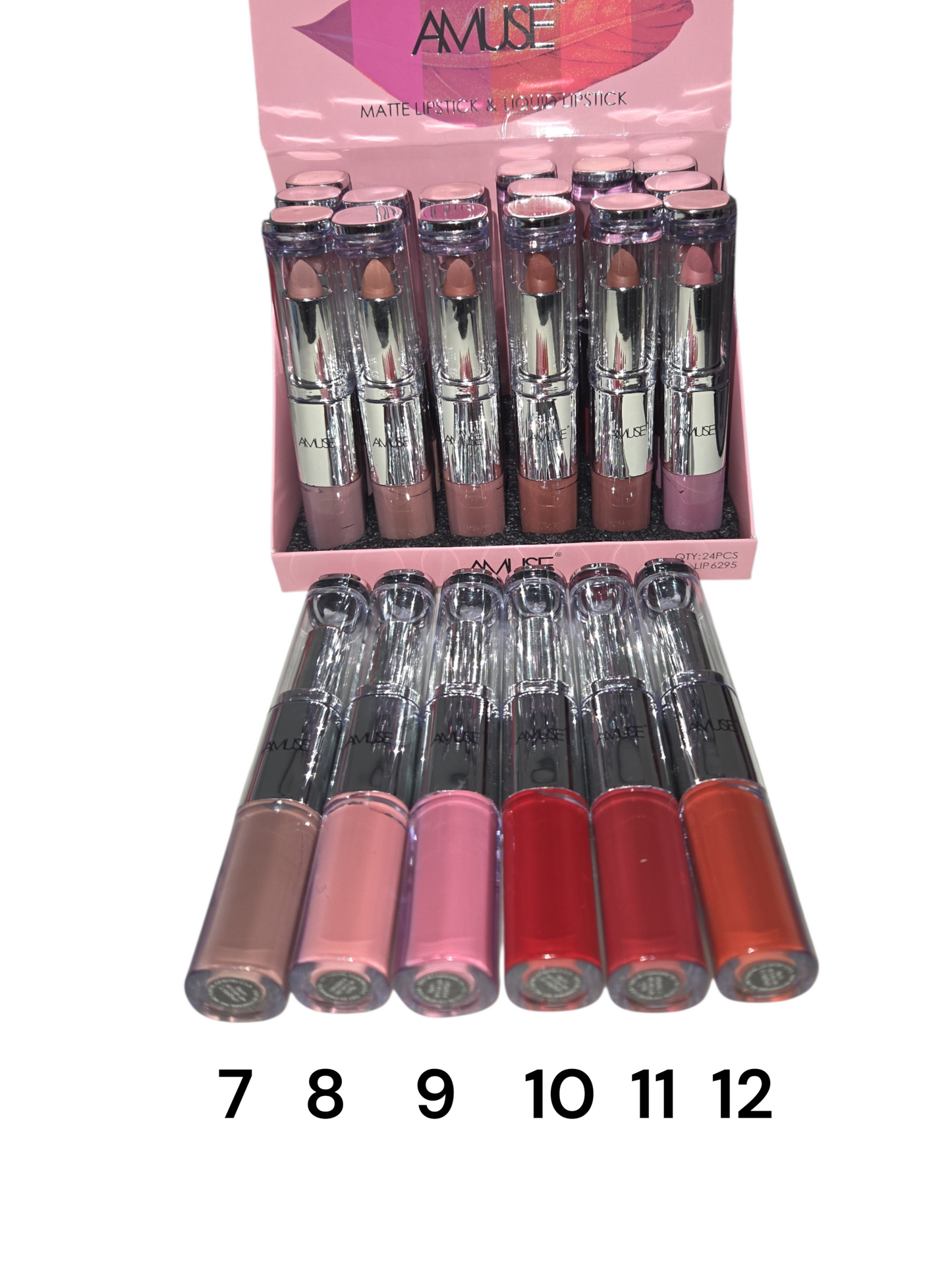 Amuse Matte Lipsticks with Gloss