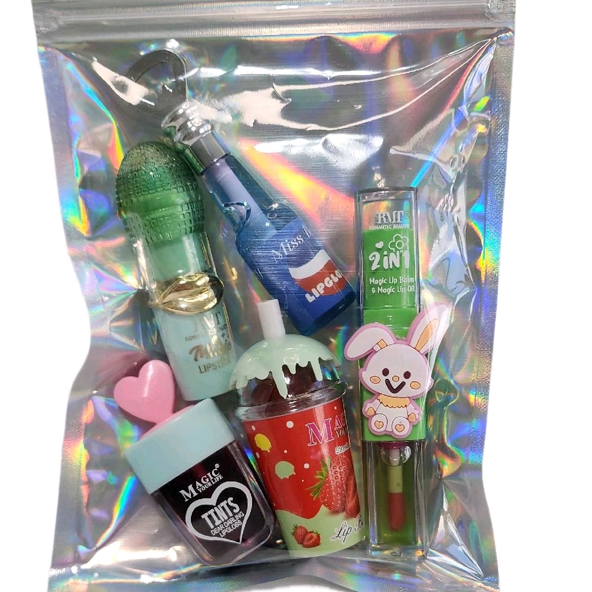 Lip gloss, lip tint, lip oil, lip balms bundle 5 for $15.99